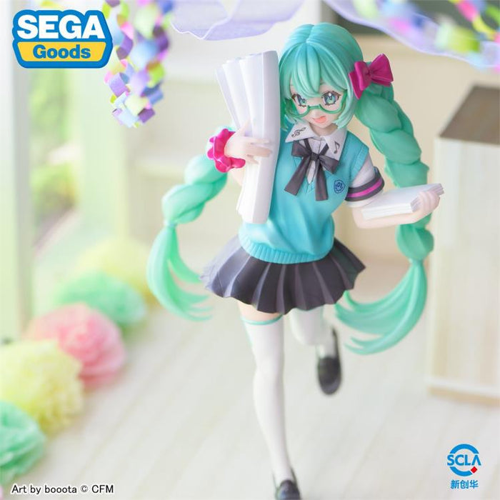 Sega Vocaloid Luminasta Hatsune Miku (16th Anniversary Booota Ver.) Figure