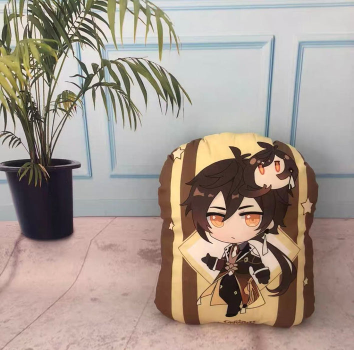 Genshin Impact Plush Toy Doll Stuffed Cushion Pillow