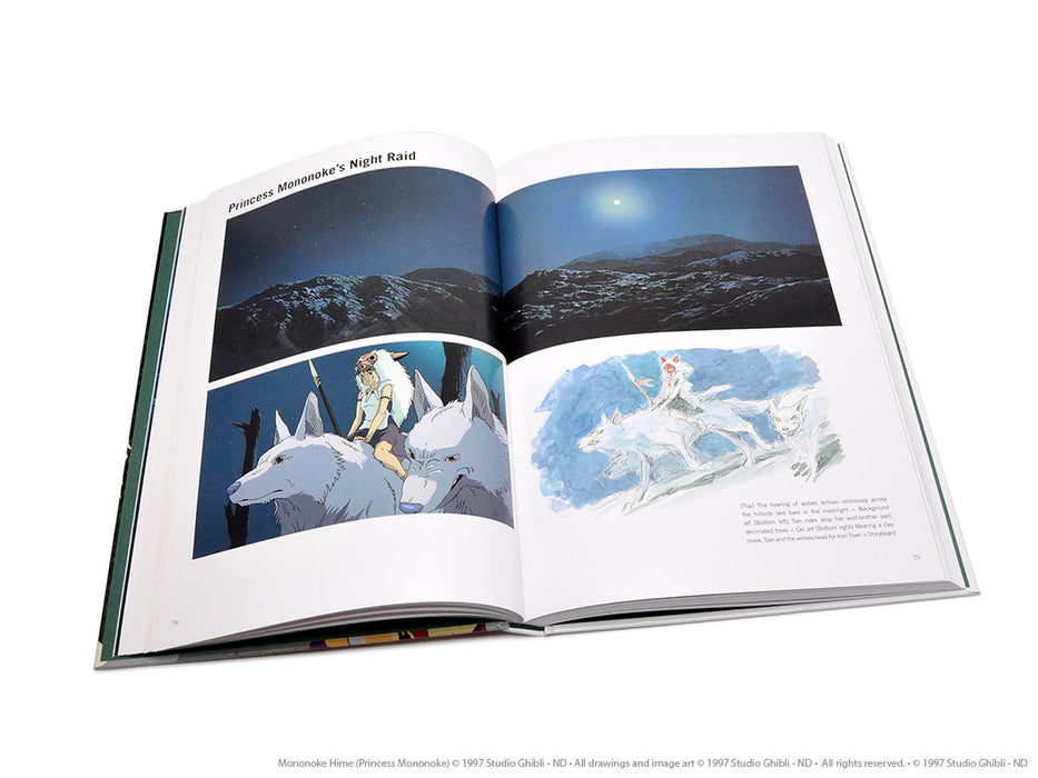 The Art of Princess Mononoke Hardcover Illustration Book