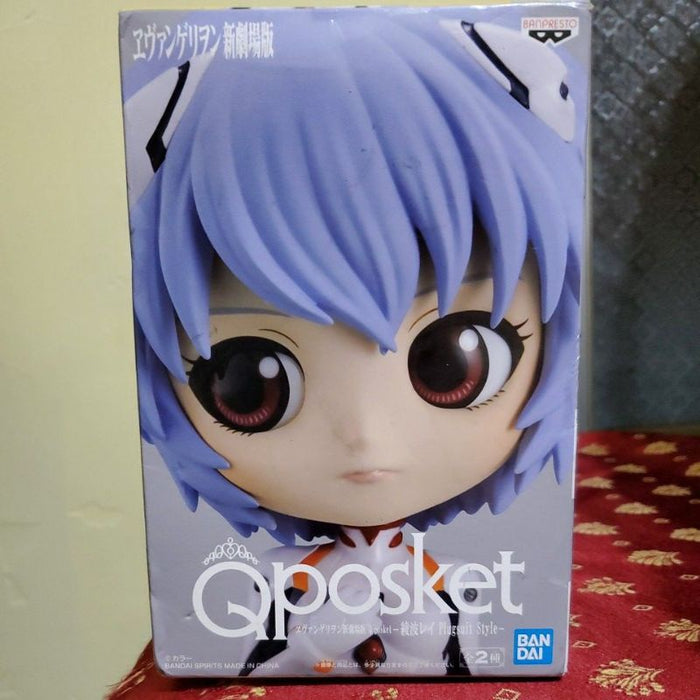 Banpresto Ayanami Rei Vol.2 Plugsuit Qposket figure