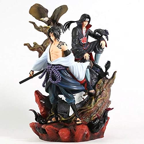 GK Garage Kit Resin Figure SURGE studio Naruto 1/6 Sasuke Itachi Resin Statue