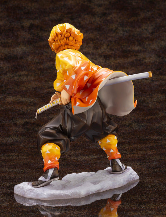 KOTOBUKIYA Demon Slayer: Kimetsu no Yaiba ArtFX J Zenitsu Agatsuma Figure