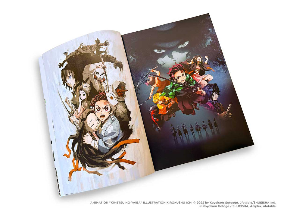 The Art of Demon Slayer: Kimetsu no Yaiba the Anime Volume One Illustration Book