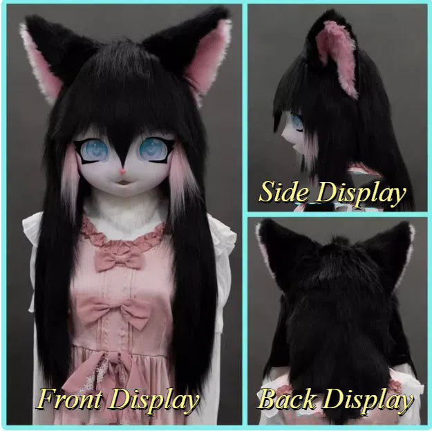 Furry Kigurumi Anime Cosplay Pre-Design Kigurumi Animal Headpiece A13