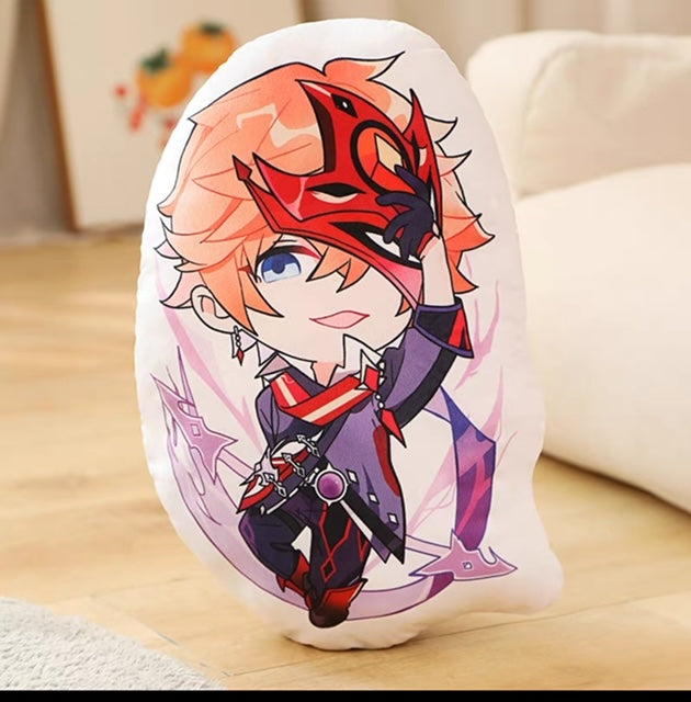 Genshin Impact Plush Toy Doll Stuffed Cushion Pillow