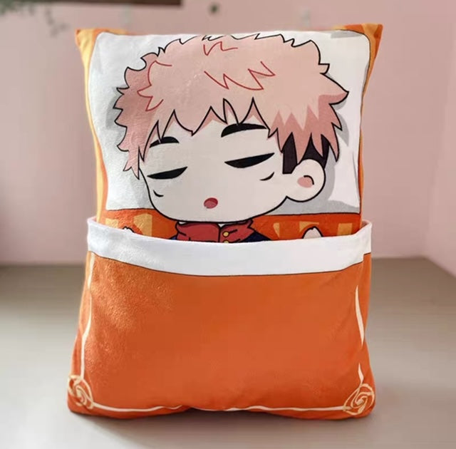 JUJUTSU KAISEN PLUSH TOY DOLL STUFFED CUSHION PILLOW