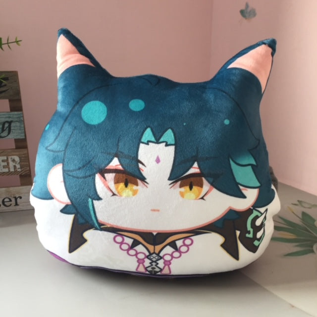 Genshin Impact Plush Toy Stuffed Cushion Pillow & Hand Warmer