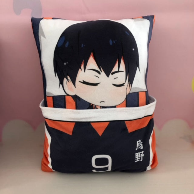 Haikyu !! Plush Toy Stuffed Cushion Pillow (Cute Sleeping Style)