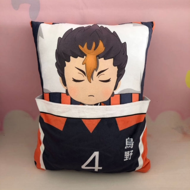 Haikyu !! Plush Toy Stuffed Cushion Pillow (Cute Sleeping Style)