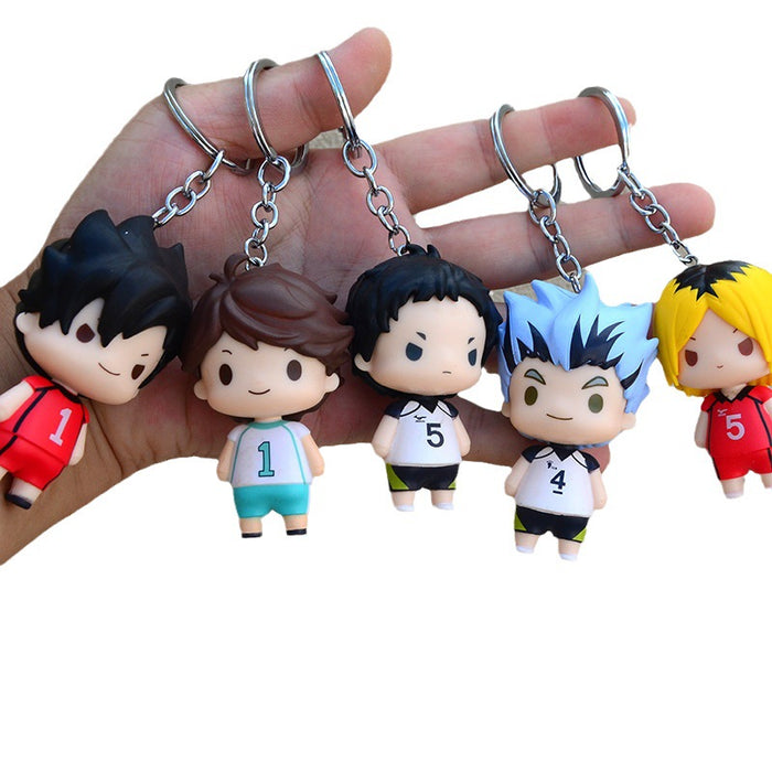 Haikyu !! Keychain pendant school bag doll decoration keychain