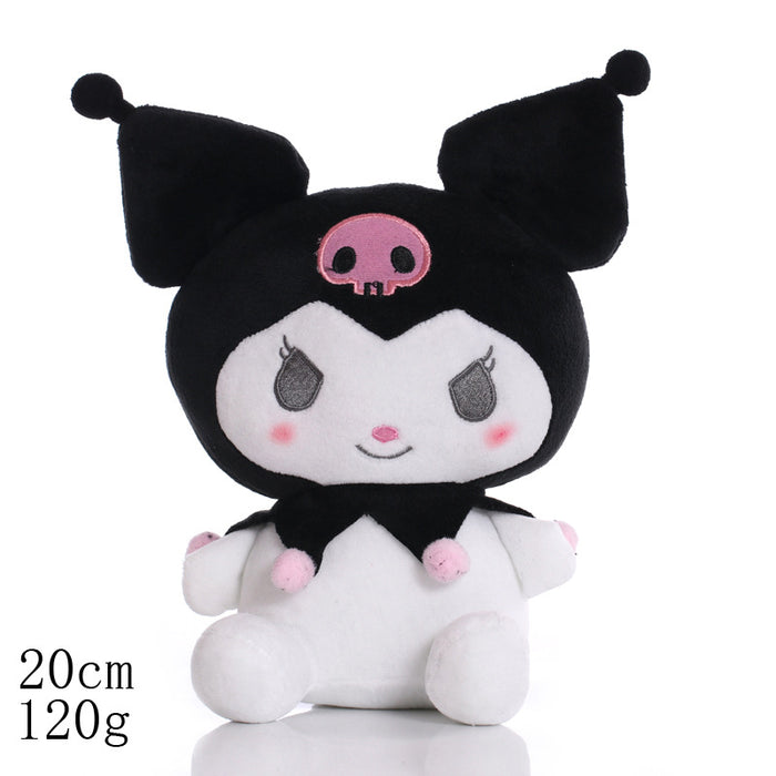 Anime Kuromi Plush Toy (Pink & Purple)