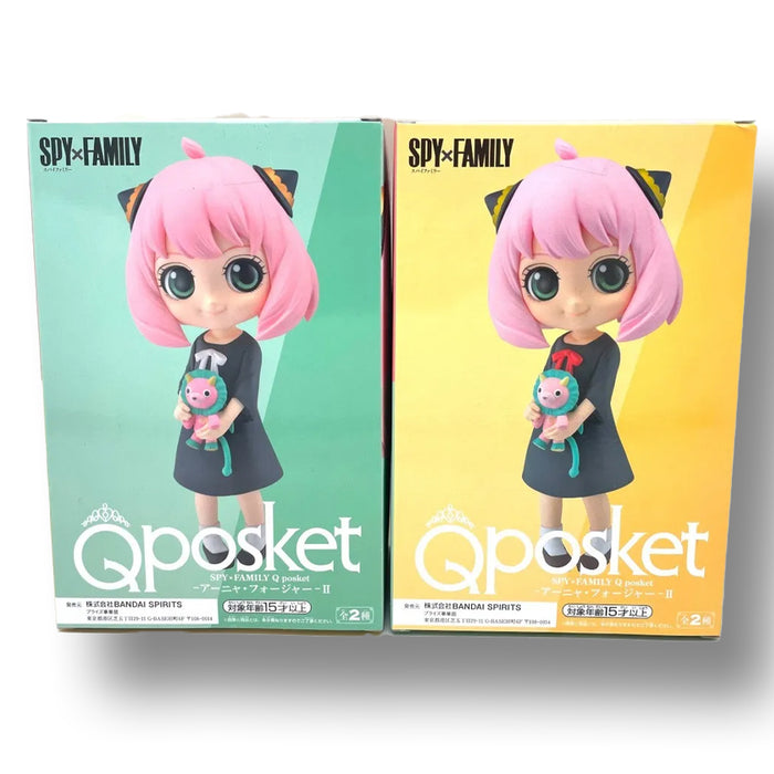 BANDAI BANPRESTO Spy x Family Q Posket Anya Forger II FIGURE