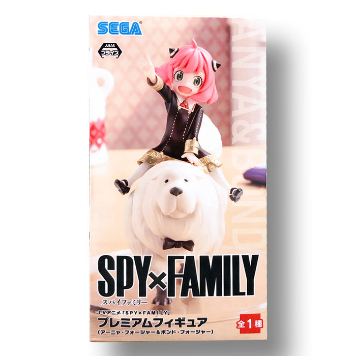 SEGA Spy x Family Anya Forger & Bond Forger Premium Figure