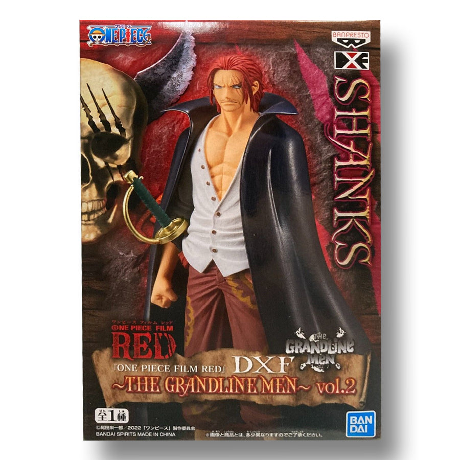 BANDAI BANPRESTO One Piece Film: Red DXF The Grandline Men Vol.2 Shank ...