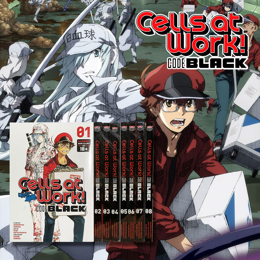 Cells at Work! CODE BLACK Manga Book — Anime House