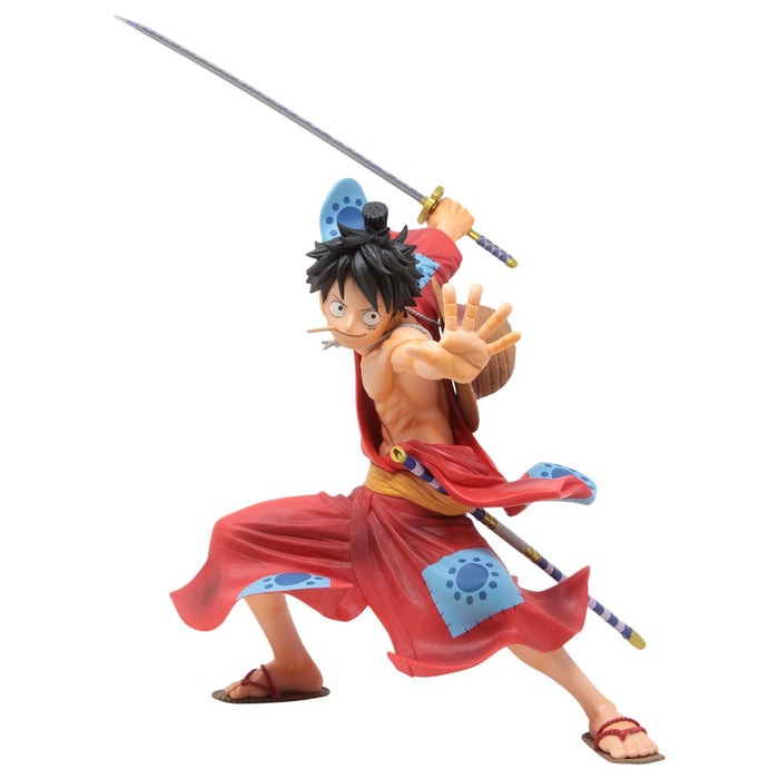 BANDAI BANPRESTO One Piece World Figure Colosseum 3 Super Master Stars Piece  Monkey D. Luffy Figure