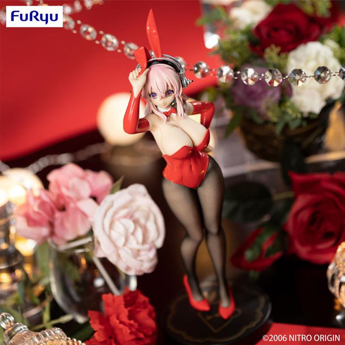 FURYU Nitroplus BiCute Bunnies Super Sonico (Red Rabbit Ver.) Figure