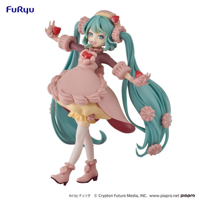 Fruyu Vocaloid SweetSweets Series Hatsune Miku (Strawberry Chocolate Short Ver.) Figure