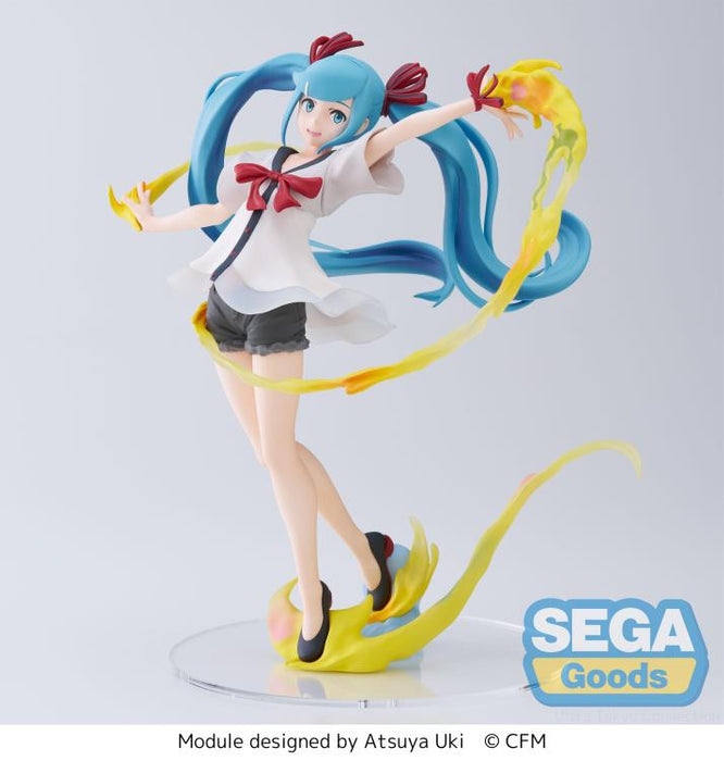 Sega Hatsune Miku: Project Diva Mega 39's FiGURiZM Hatsune Miku (Shiny T.R. Ver.) Figure