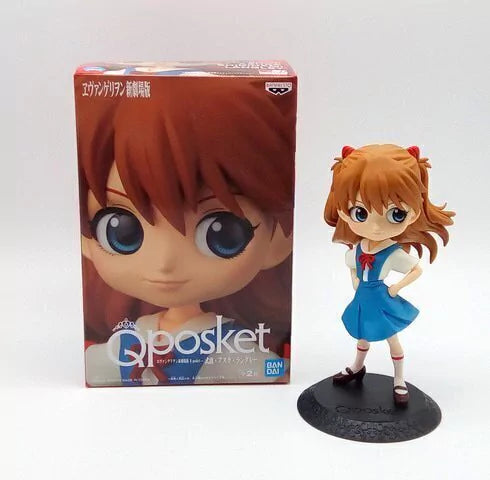 Q-Posket Asuka Langley figure Evangelion Bandai figure