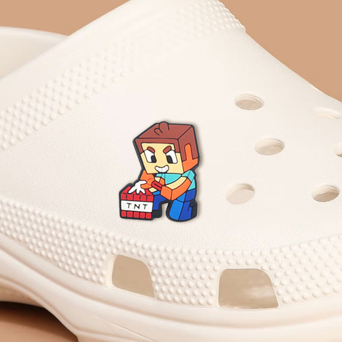 Minecraft Anime charms for crocs