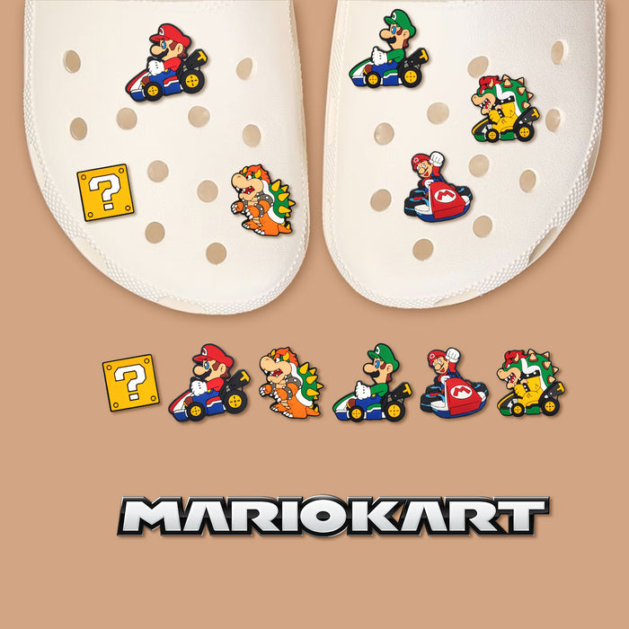 Mario  Anime charms form crocs