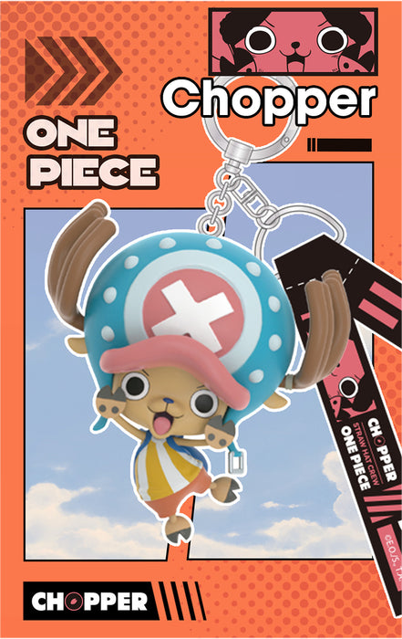 One Piece Officially Licensed Anime Figurine Character Keychain Blind Box