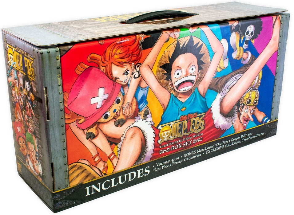 One Piece Box Set 3: Thriller Bark to New World: Volumes 47-70 with Pr —  Anime House