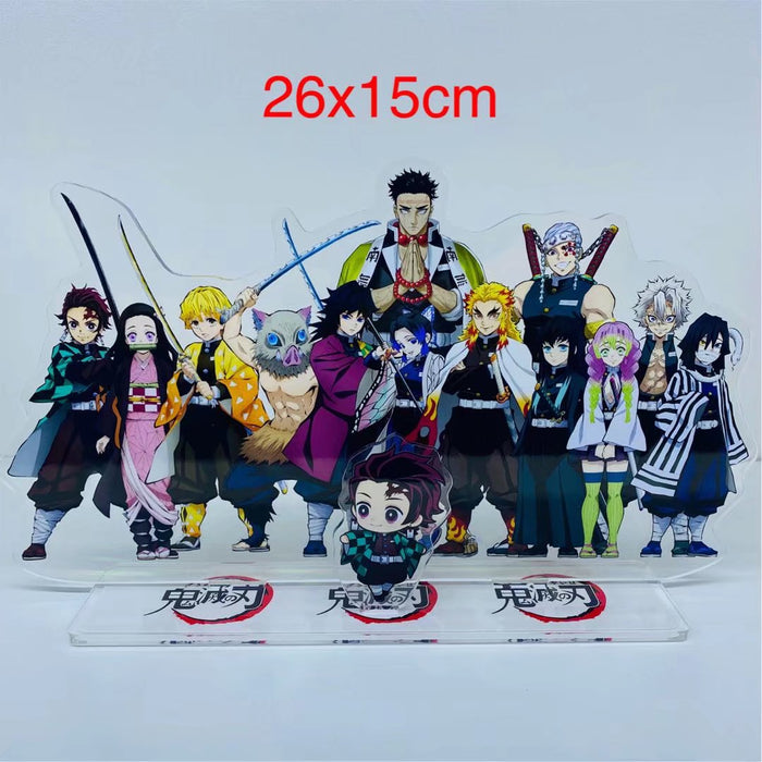 Demon Slayer Double-sided Laser Acrylic Model Desk Decoration