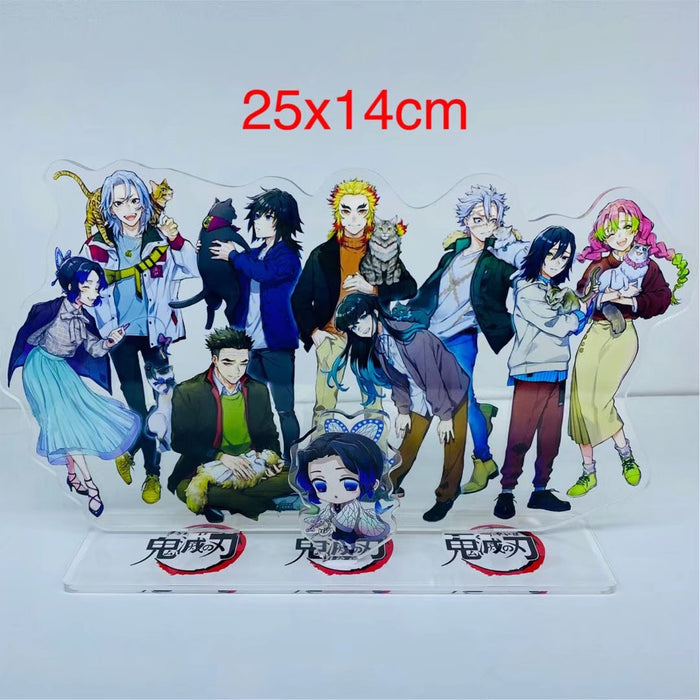 Demon Slayer Double-sided Laser Acrylic Model Desk Decoration