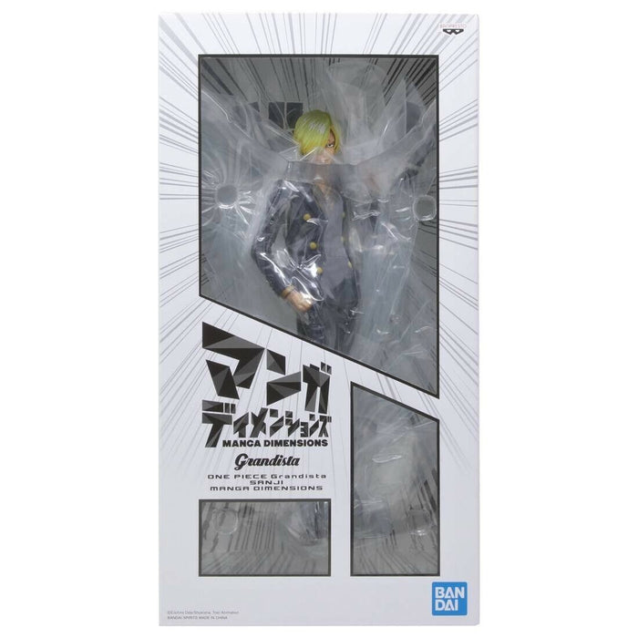 BANDAI BANPRESTO One Piece Grandista Manga Dimensions Sanji Figure