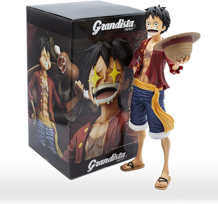 BANDAI BANPRESTO One Piece Grandista nero Monkey D. Luffy Figure