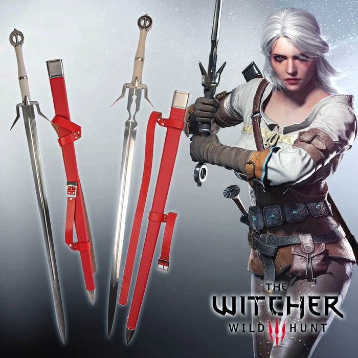 Metal Sword The Witcher 3: Wild Hunt RealFireNSteel - Ciri--Premium Version