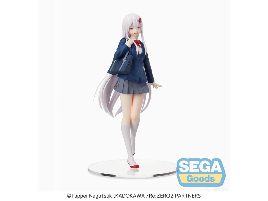 sega Re:Zero Starting Life in Another World Echidna (Uniform Ver.) Super Premium Figure