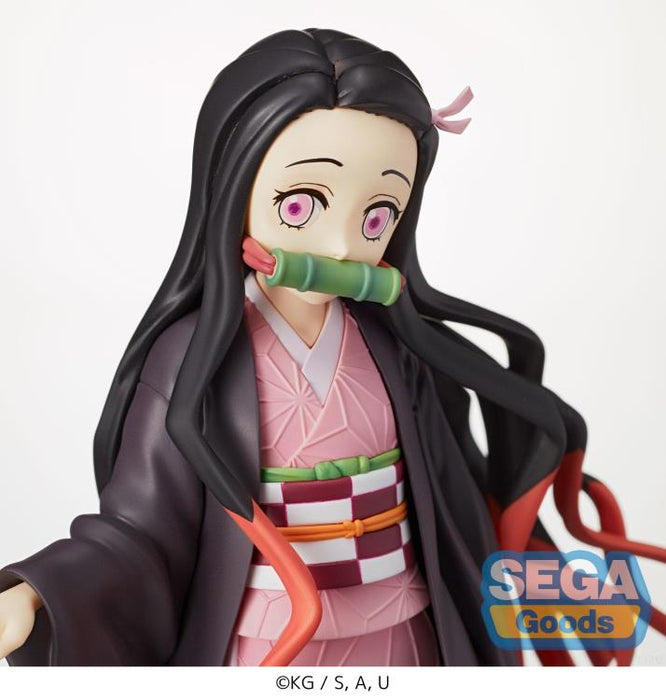 SEGA - Demon Slayer: Kimetsu no Yaiba Nezuko Kamado (Sibling Bonds Ver.) Super Premium Figure