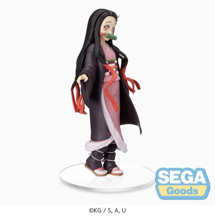 SEGA - Demon Slayer: Kimetsu no Yaiba Nezuko Kamado (Sibling Bonds Ver.) Super Premium Figure