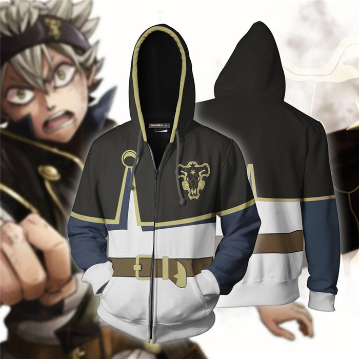 BLACK CLOVER UNIFORM JUMPER HOODIE CLOTH