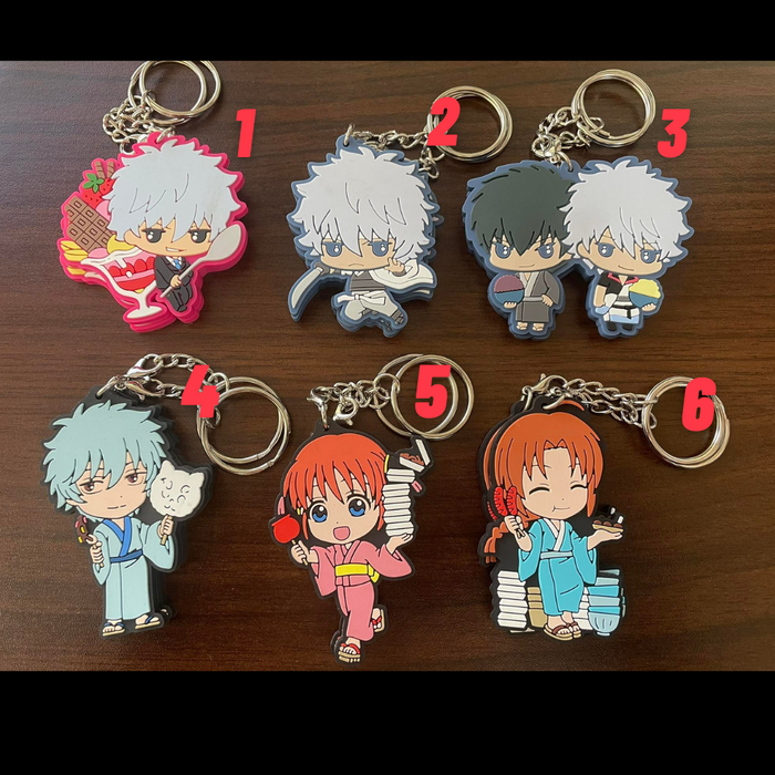 Gintama keychain hot sale