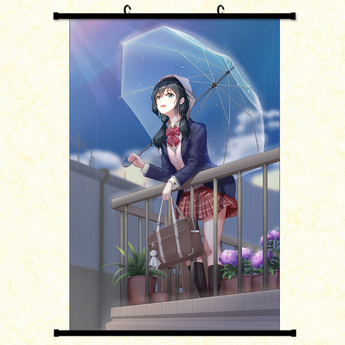 Wall Scroll - Weathering with You Amano Hina