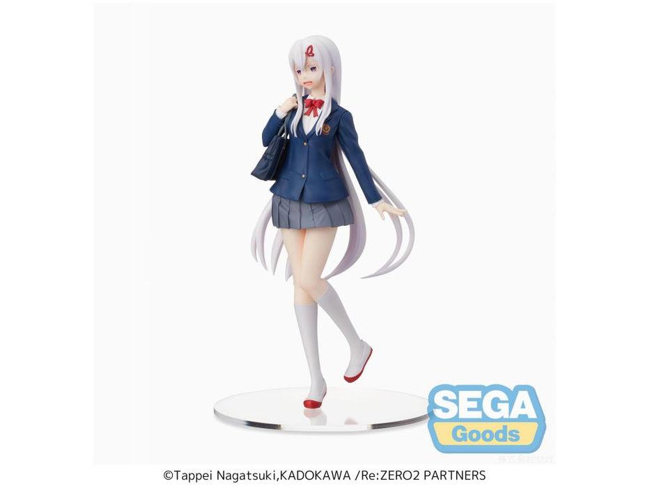 sega Re:Zero Starting Life in Another World Echidna (Uniform Ver.) Super Premium Figure