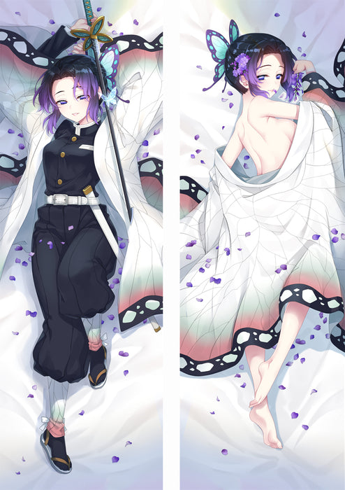 Demon Slayer Shinobu Dakimakura Hugging Peach Skin Body Pillow (D38)