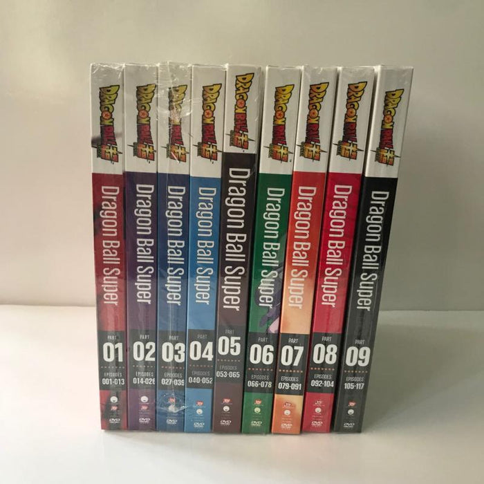 Dragon Ball Super Complete Series DVD Season 1-9 include 18 DVDs