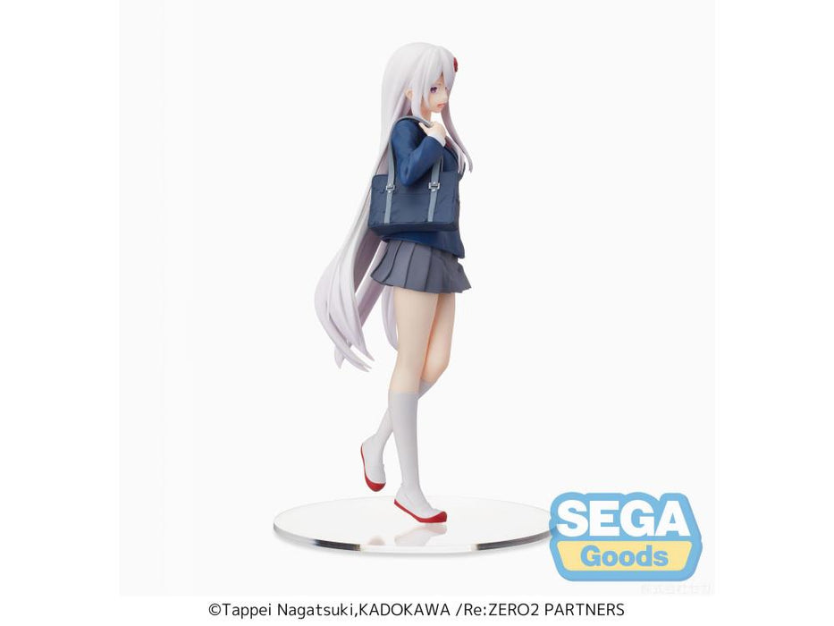 sega Re:Zero Starting Life in Another World Echidna (Uniform Ver.) Super Premium Figure