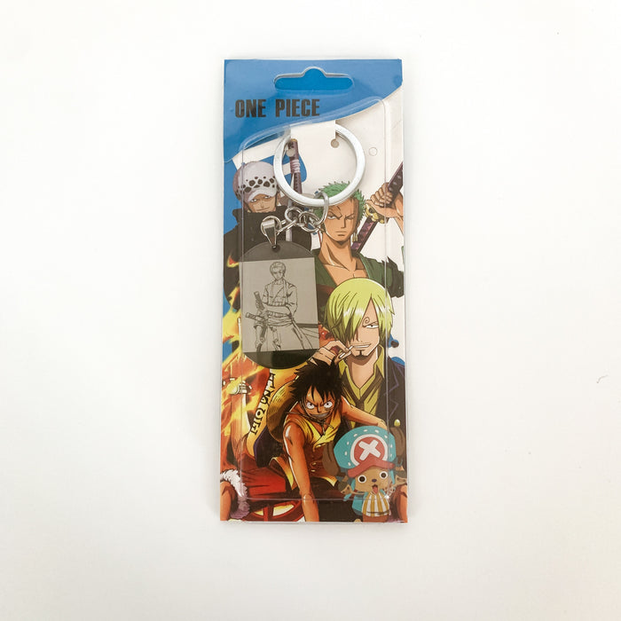 One Piece character key chain