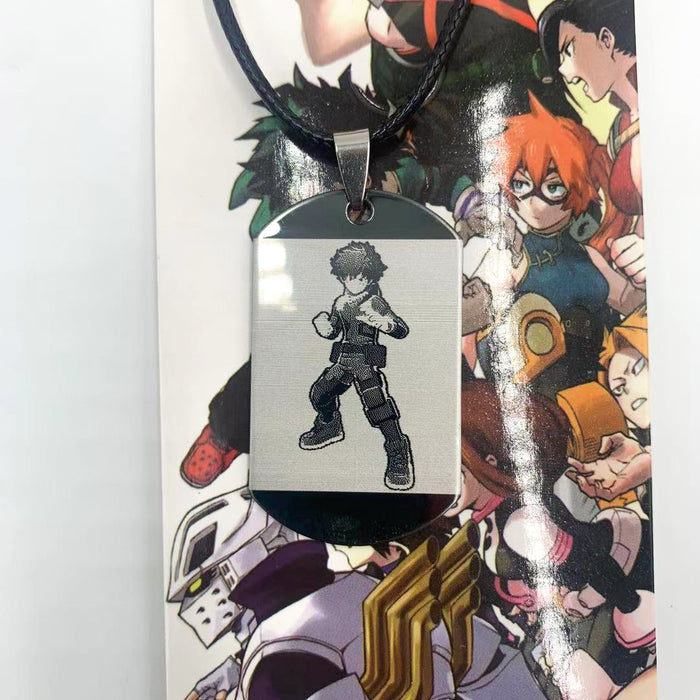 My Hero Academia character necklace