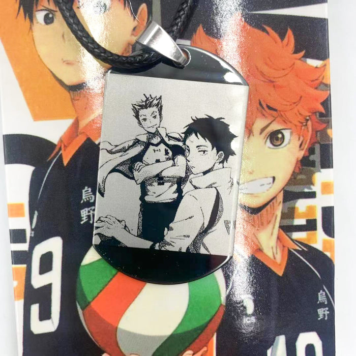 haikyuu!! character necklace