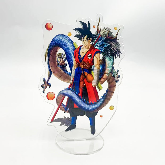 Anime Dragon Ball Double-sided Acrylic Model Desk Decoration