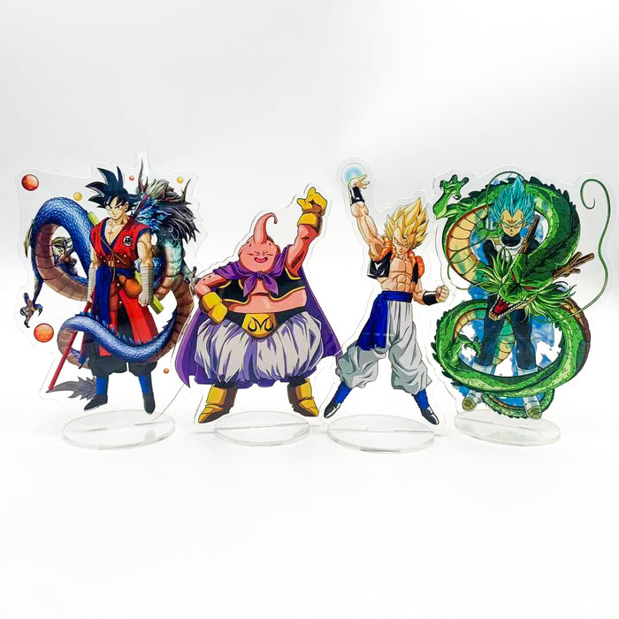 Anime Dragon Ball Double-sided Acrylic Model Desk Decoration