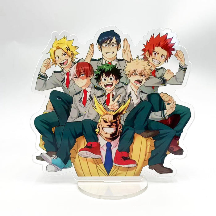 Anime My Hero Academia Double-Sided Acrylic Model Desk Decoration