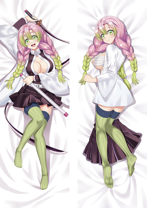 Demon Slayer Mitsuri Dakimakura Hugging Peach Skin Body Pillow (D39)